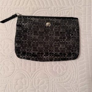 Coach clutch and wristlet